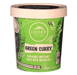Instant noodles soup Green Curry van Onoff spices!, 6 x 75 g
